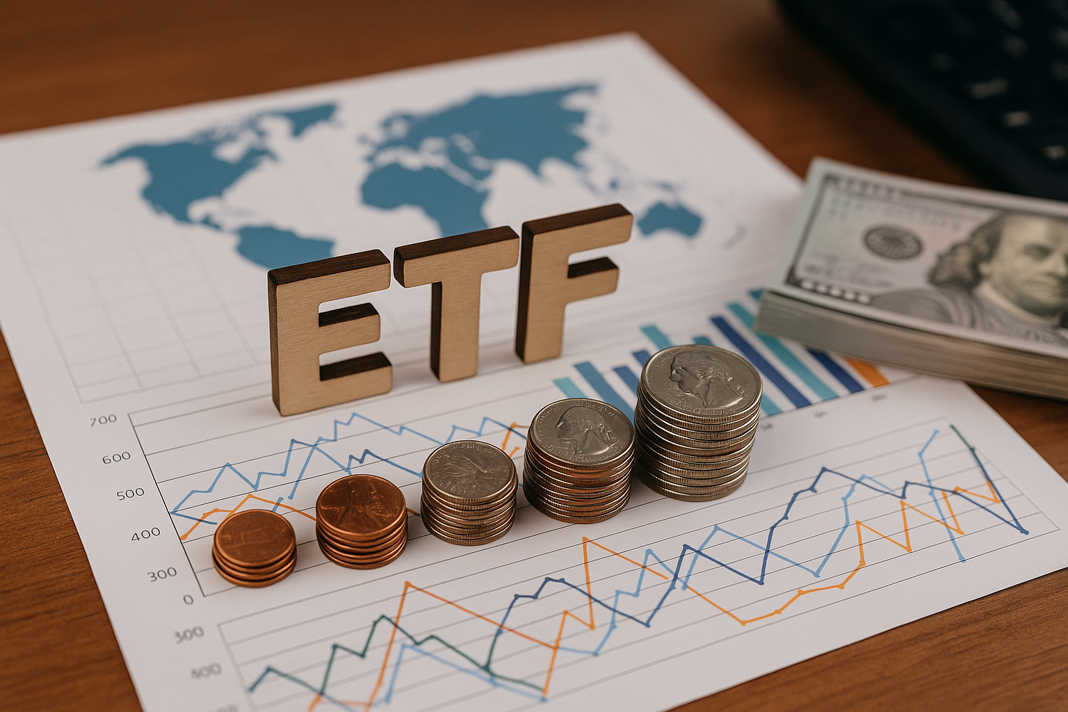 ETFs: Como Investir em Índices Globais com Pouco Dinheiro em 2025