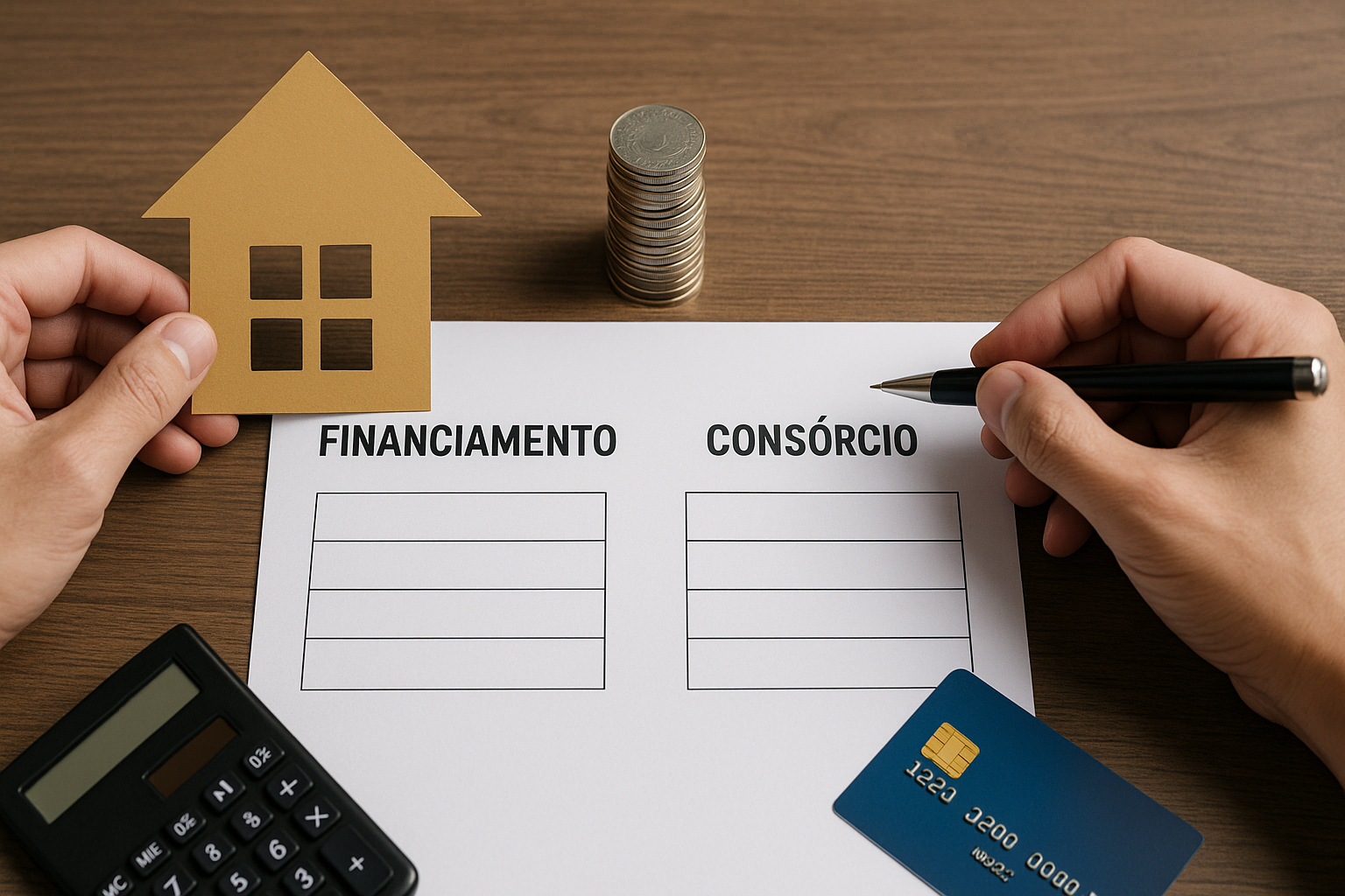 Financiamento Imobiliário ou Consórcio: Descubra Qual a Melhor Opção Para Comprar Seu Imóvel