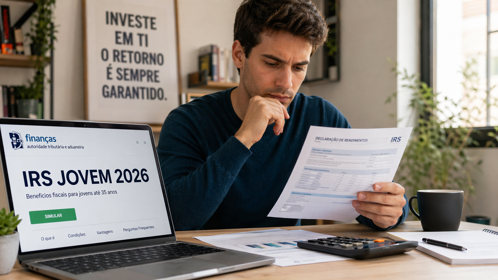 IRS Jovem 2026: o benefício que parece ajuda… mas pode virar uma armadilha silenciosa