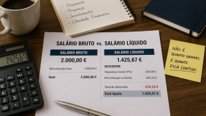 Diferença Entre Salário Bruto e Líquido: O Erro Que Está Fazendo Você Trabalhar Mais e Ganhar Menos