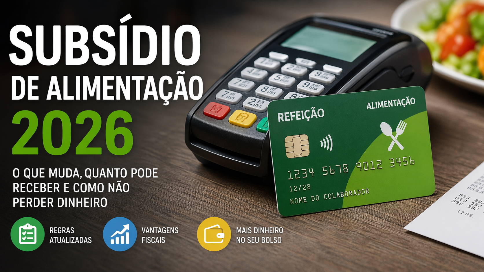 Subsídio de Alimentação 2026: O Dinheiro Escondido no Seu Salário Que o Estado Não Quer Que Você Entenda